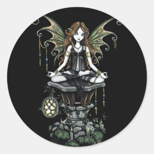 "Amber" Naturelotus Fairy Stickers