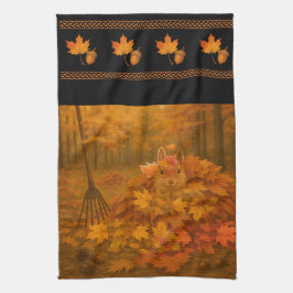 Amber Nest Wide Border Kitchen Towels Geschirrtuch