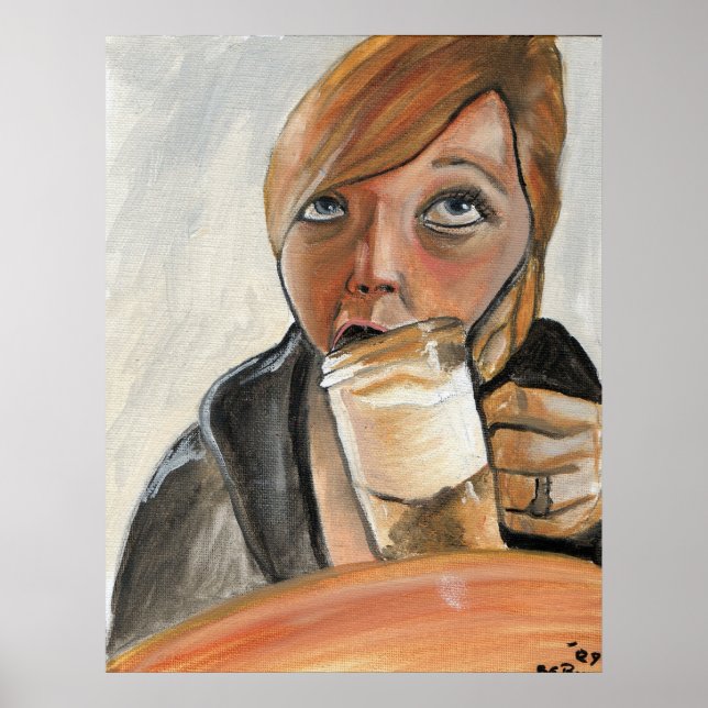 ‚Amber‘ Poster (Vorne)