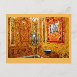 Amber Room, Catherine Palace, Russland Postkarte