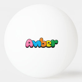 Amber Tischtennisball