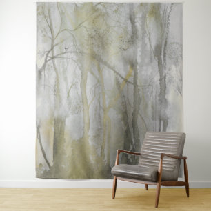 Amber Wilds Wasserfarbe Abstrakt drucken Wandteppich