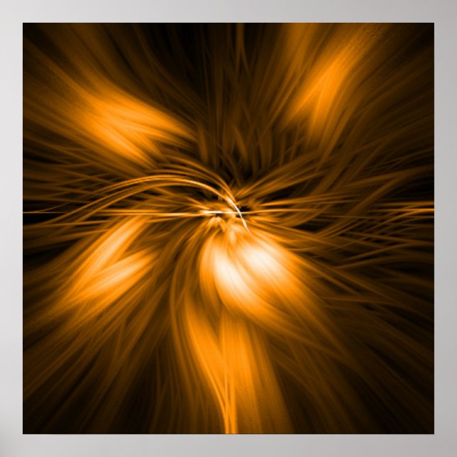 Amberfederlicht Poster (Vorne)