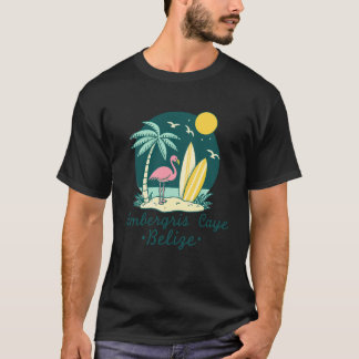 Ambergris Caye Belize Souvenir Belizianischer Urla T-Shirt