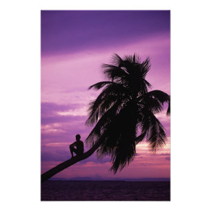 Ambergris Caye, Belize, Zentralamerika. Fotodruck