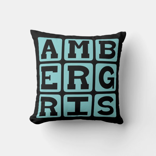 Ambergris, Whaleerbrechen Kissen (Vorderseite)