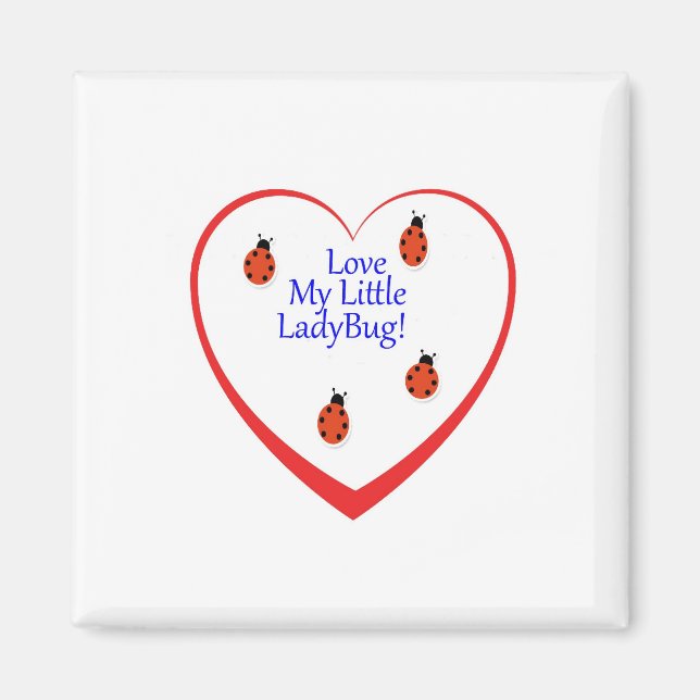 Ambers Lady Bug Magnet (Vorne)