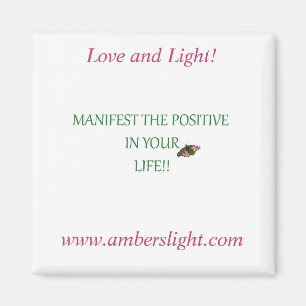Ambers Liebe und Light Frig Magnet! Magnet