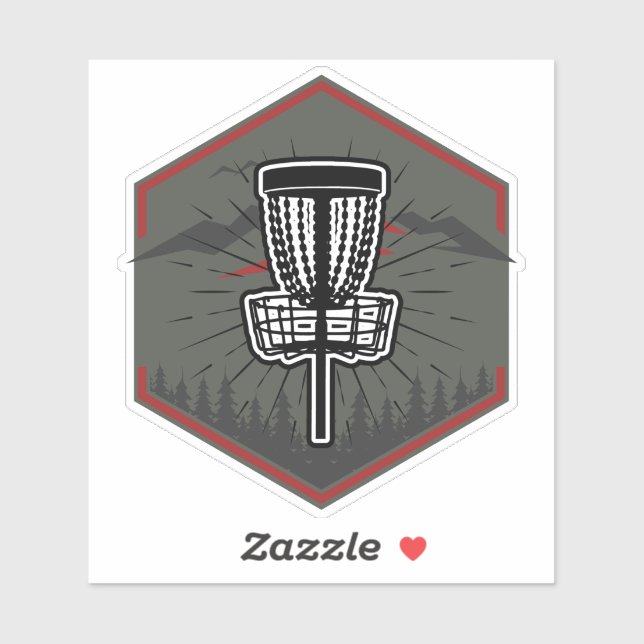 Ambigues Disk Golf Sticker (Blatt)