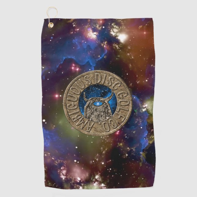 Ambiguous Disk Golf Co., Scheibenhandtuch Golfhandtuch (Vorderseite)