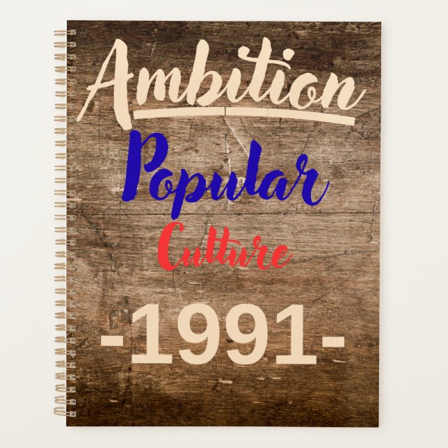 Ambition: Popular Culture Planer (Vorderseite)