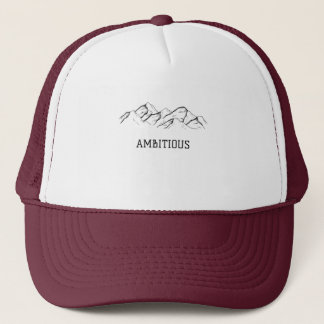 Ambitionierter Adventure Hat Truckerkappe