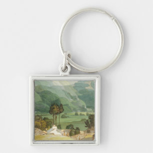 Ambleside, 1786 (w/c mit Federübergraphit Schlüsselanhänger