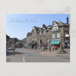 Ambleside Town Centre, The Lakes, England Postkarte
