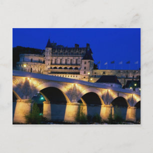 Amboise Castle, Frankreich, Postkarte