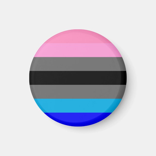 Ambonec Pride Flag Magnet (Vorne)