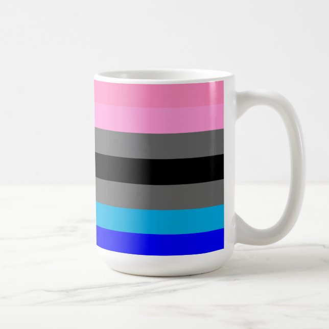 Ambonec Pride-Flagge Kaffeetasse (Rechts)