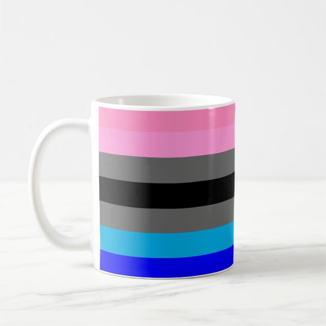 Ambonec Pride-Flagge Kaffeetasse (Links)
