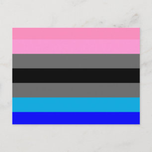 Ambonec-Stolzflagge Postkarte