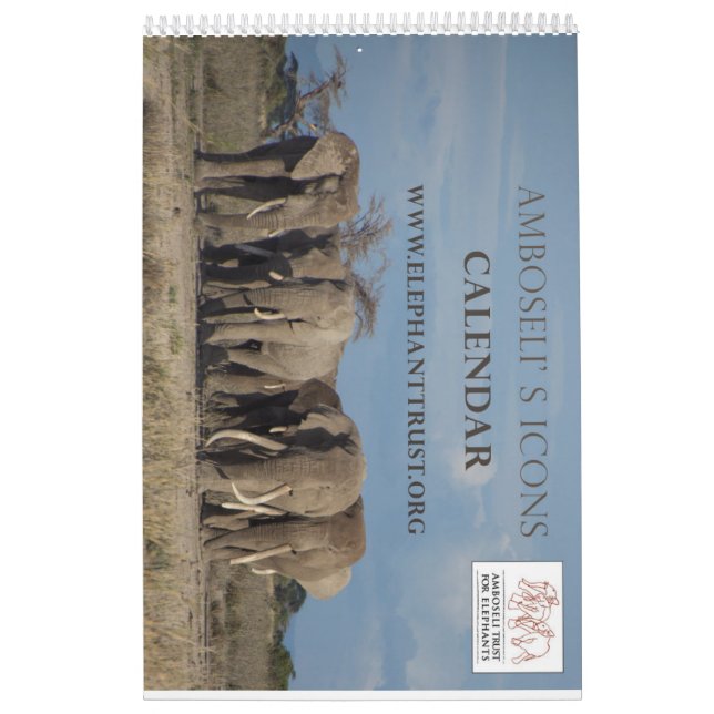 Amboseli Ikonen-Kalender Kalender (Titelbild)