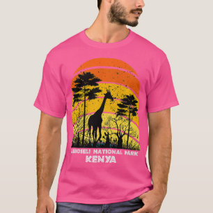Amboseli Nationalpark Kenya Afrika Safari Premium T-Shirt