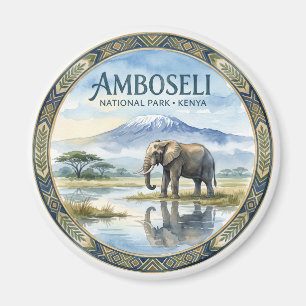 Amboseli-Nationalpark Loitokitok Kenia Magnet