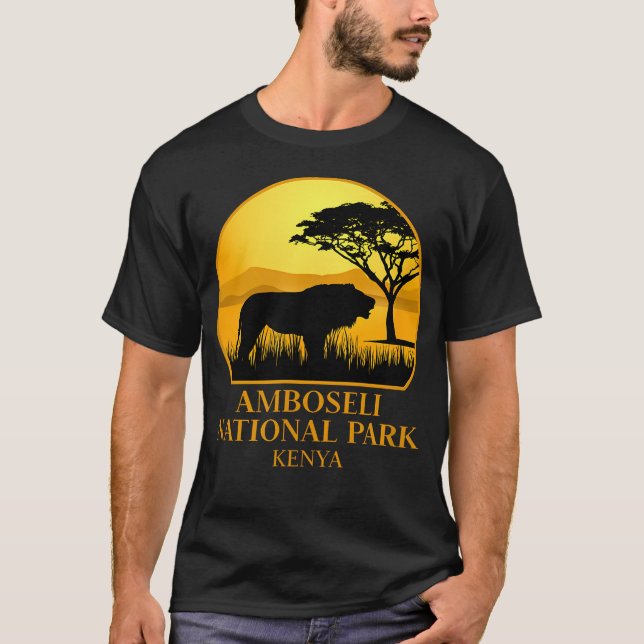 Amboseli-Nationalpark T-Shirt (Vorderseite)