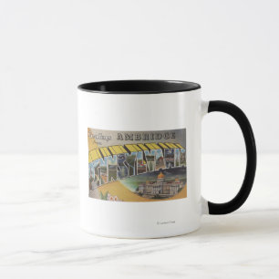 Ambridge, Pennsylvania - Große Buchstabenszenen Tasse