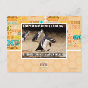 Ambrose hatte einen schlechten Tag Postkarte