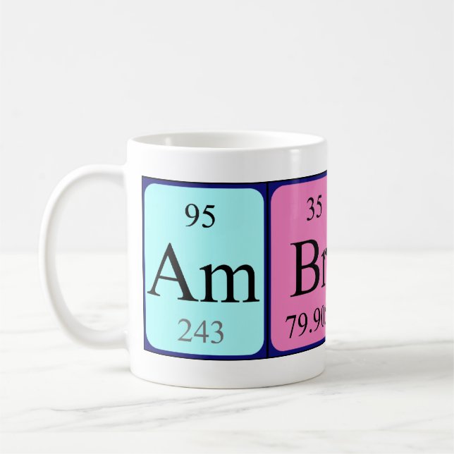 Ambrose Periodenname Tasse (Links)