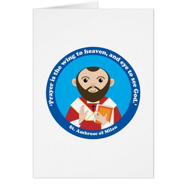 Ambrose von Mailand (Vorne)