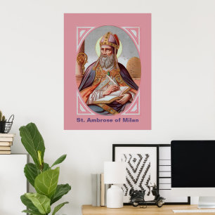 Ambrose von Mailand (BEN 001) Poster