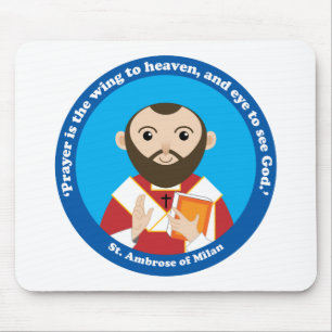 Ambrose von Mailand Mousepad