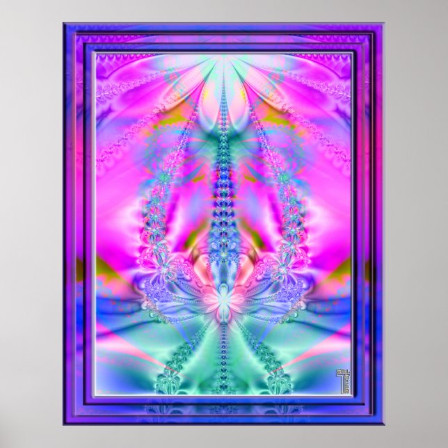 Ambrosia Rising Variation 4 Art Print Poster (Vorne)