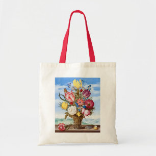 Ambrosius Bosschaert Blumenstrauß Stillleben Tragetasche