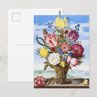 Ambrosius Bosschaert Bouquet von Blume an einer Ka