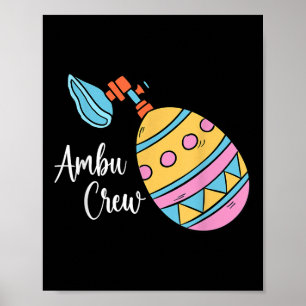 Ambu Crew Respiratorischer Therapeut Pflege eier L Poster