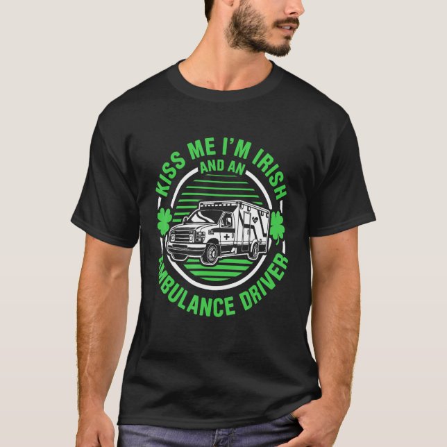 Ambulance Driver Emergency Driver Patient Transpor T-Shirt (Vorderseite)