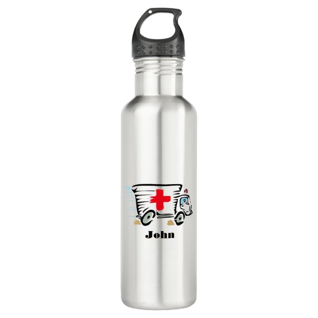 Ambulance Paramedic Medical Edelstahlflasche (Vorderseite)