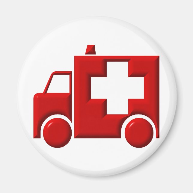 Ambulanz / EMT Magnet (Vorne)