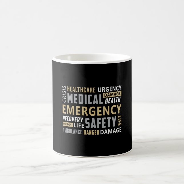 Ambulanzfahrer - paramedizinischer Notfall-Pilot Kaffeetasse (Mittel)