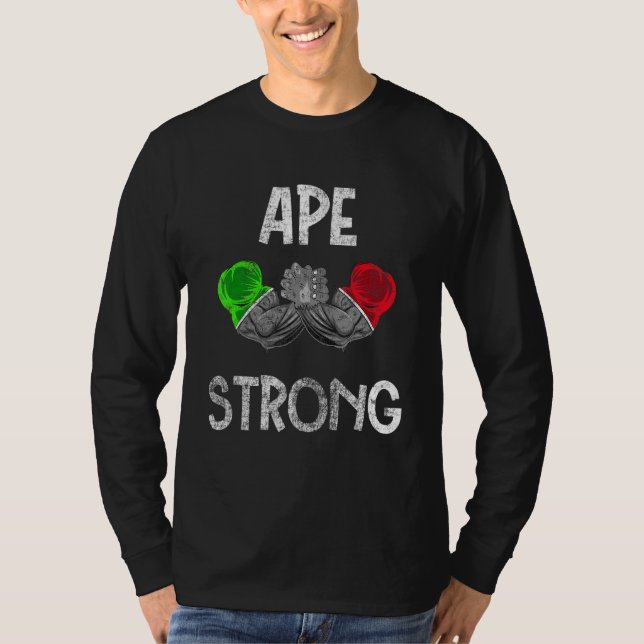 Amc Ape starke Ape Nation auf dem Mond Stonk Meme T-Shirt (Vorderseite)