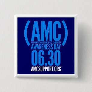 amc-Bewusstseinstagesknopf Button