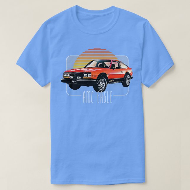 AMC Eagle Retro Classic Lover Design 1 T-Shirt (Design vorne)