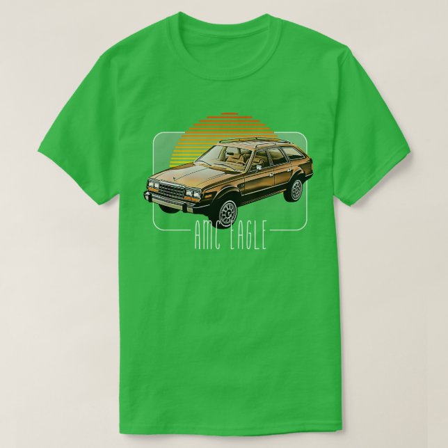 AMC Eagle Retro Classic Lover Design 2 T-Shirt (Design vorne)