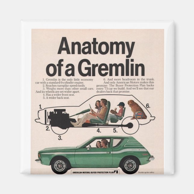 AMC Gremlin Magnet (Vorne)