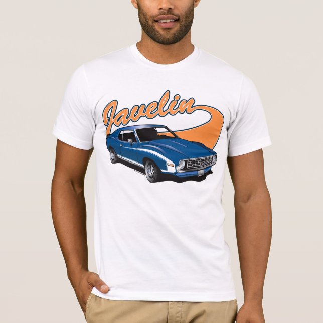 AMC Javelin (blau) T - Shirt (Vorderseite)
