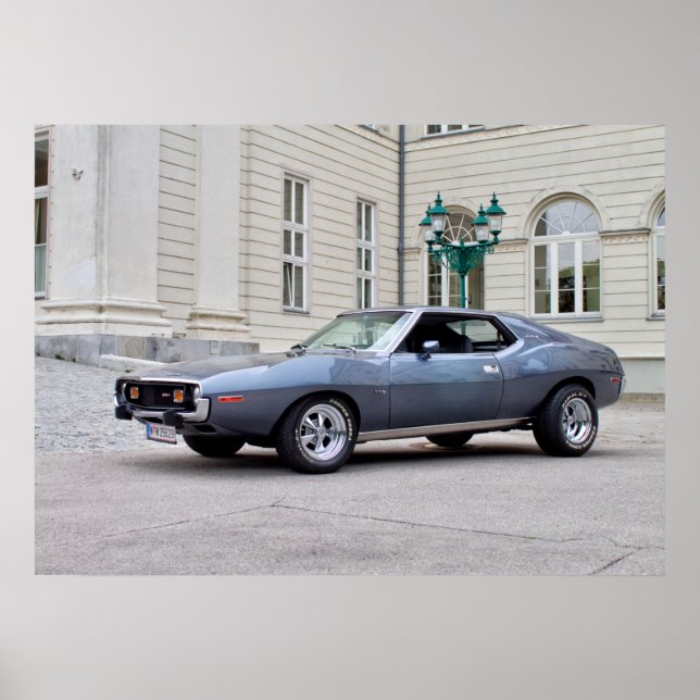 AMC Javelin SST 1974 Poster (Vorne)