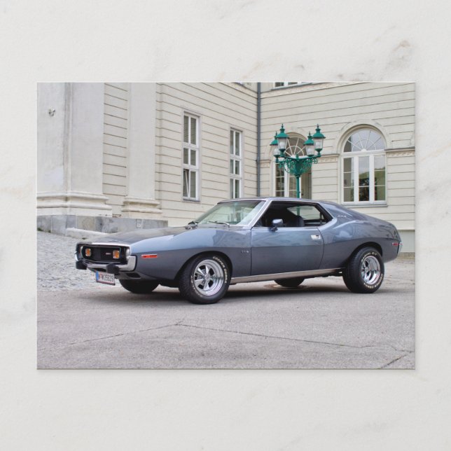 AMC Javelin SST 1974 Postkarte (Vorderseite)