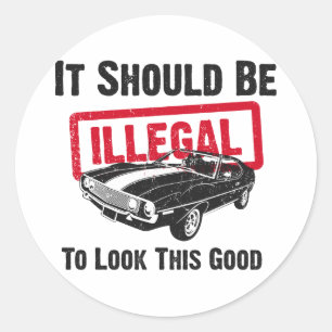 AMC-Speer 1971 Runder Aufkleber